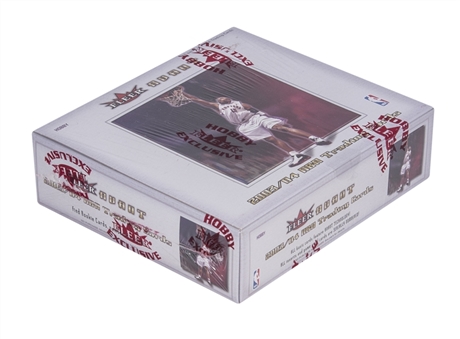 2003/04 Fleer Avant Basketball Unopened Hobby Box (18 Packs) - Possible LeBron James Rookie Cards!